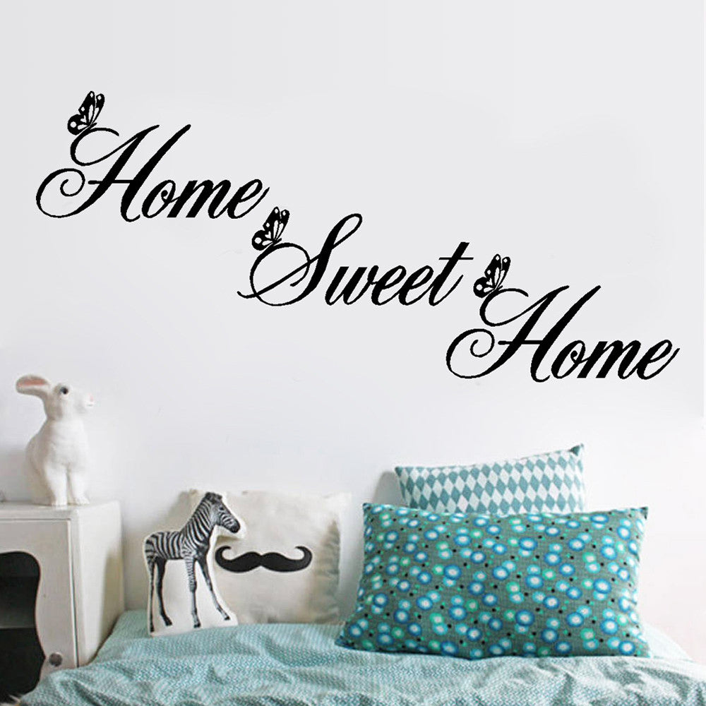 Home Sweet Home Wall Decal for Living Room and Bedroom