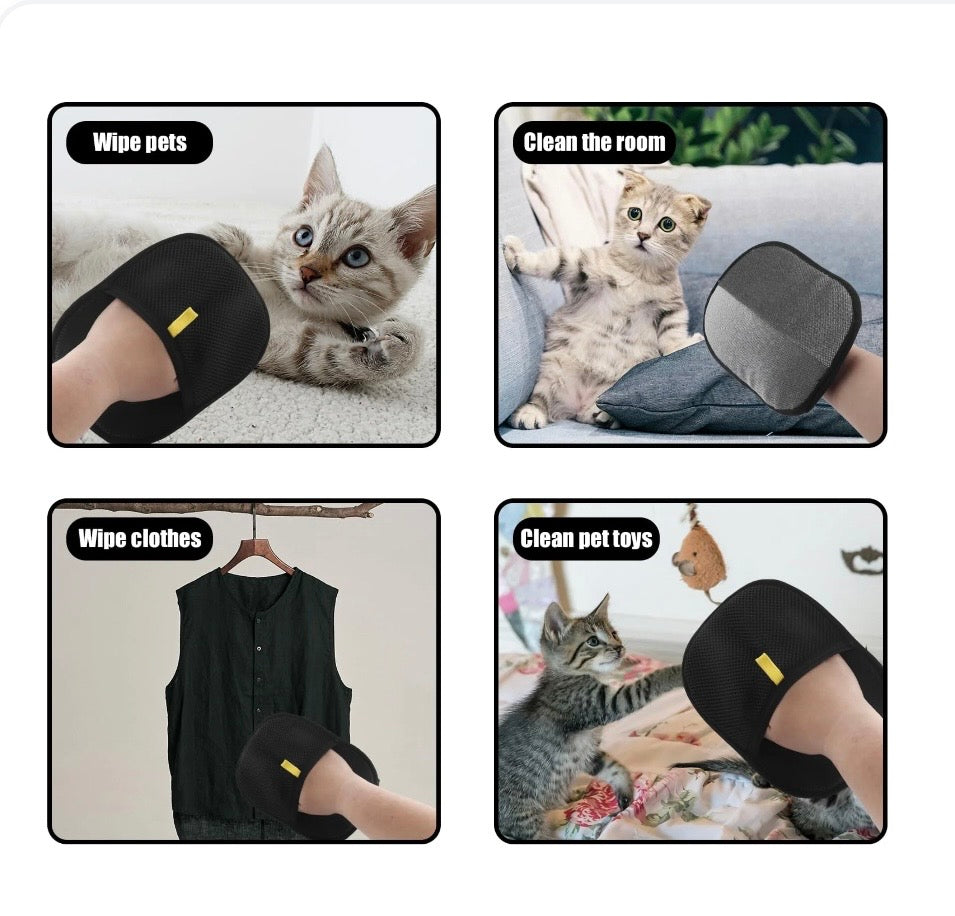 Pet Hair Remover Glove – Reusable & Easy Clean